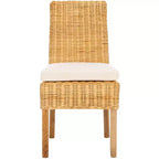Chaise d'appoint Sanibel avec coussin (lot de 2) - FOX6541 - Safavieh Couture
