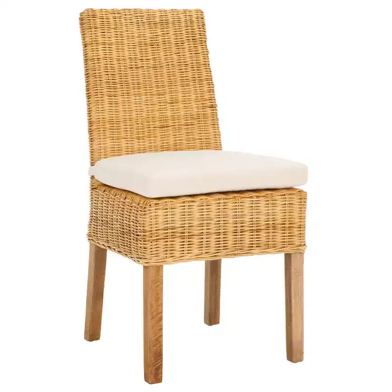 Chaise d'appoint Sanibel avec coussin (lot de 2) - FOX6541 - Safavieh Couture