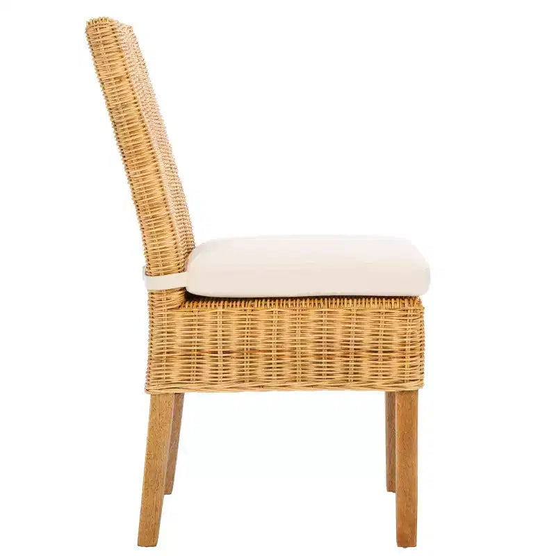 Chaise d'appoint Sanibel avec coussin (lot de 2) - FOX6541 - Safavieh Couture