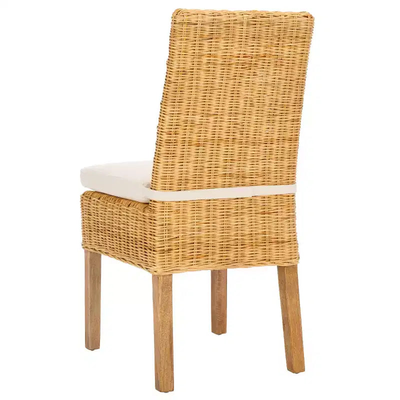 Chaise d'appoint Sanibel avec coussin (lot de 2) - FOX6541 - Safavieh Couture