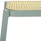 Tabouret Palmyra Cane - STL2500A - Aqua Smoke/Naturel - Safavieh