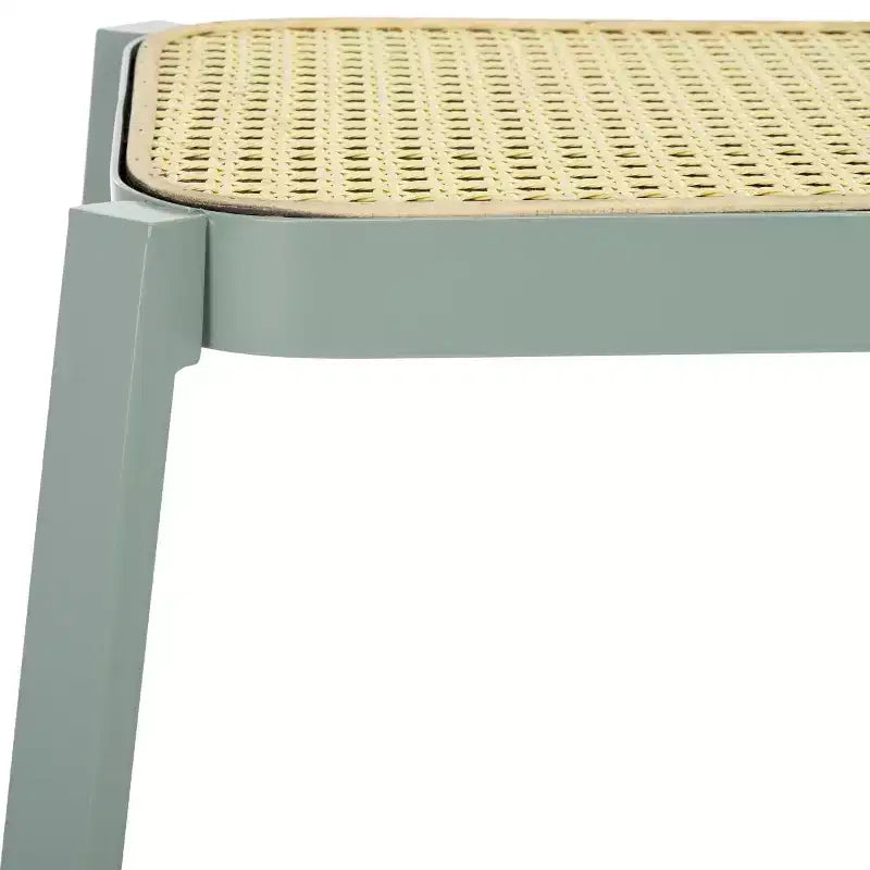 Tabouret Palmyra Cane - STL2500A - Aqua Smoke/Naturel - Safavieh