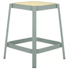 Tabouret Palmyra Cane - STL2500A - Aqua Smoke/Naturel - Safavieh