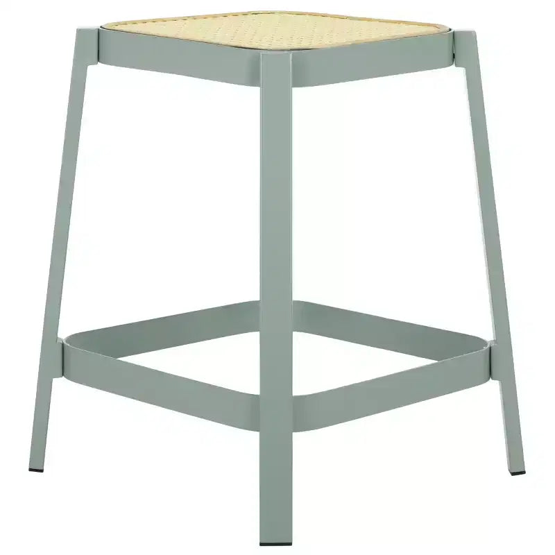 Tabouret Palmyra Cane - STL2500A - Aqua Smoke/Naturel - Safavieh