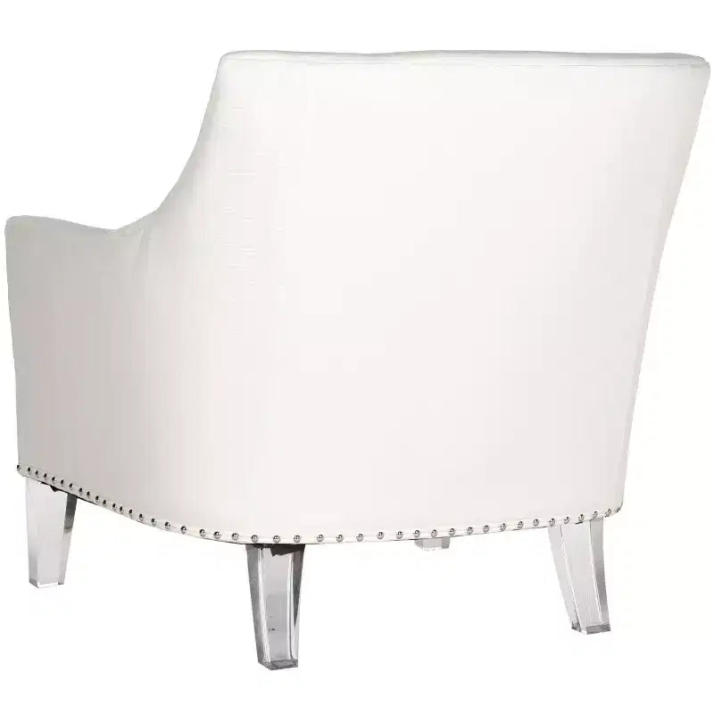Fauteuil Club Burbank en acrylique - MCR4214 - Safavieh