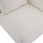Christopher Knight Home Evelyn Canapé modulaire rembourré 4 places avec oreillers, beige/marron