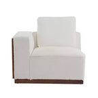 Christopher Knight Home Evelyn Canapé modulaire rembourré 4 places avec oreillers, beige/marron