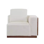 Christopher Knight Home Evelyn Canapé modulaire rembourré 4 places avec oreillers, beige/marron