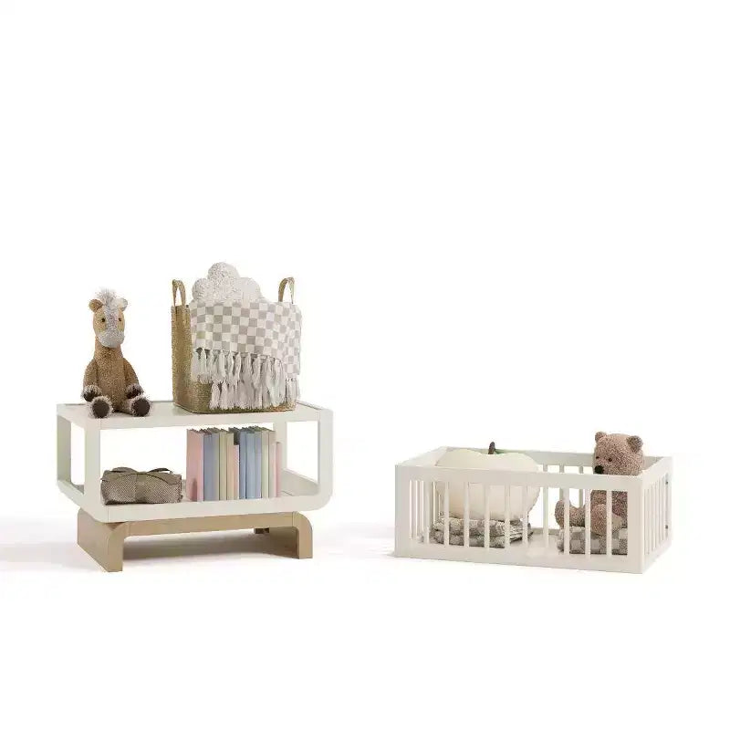 Storkcraft Santorini Berceau convertible et coffre à jouets