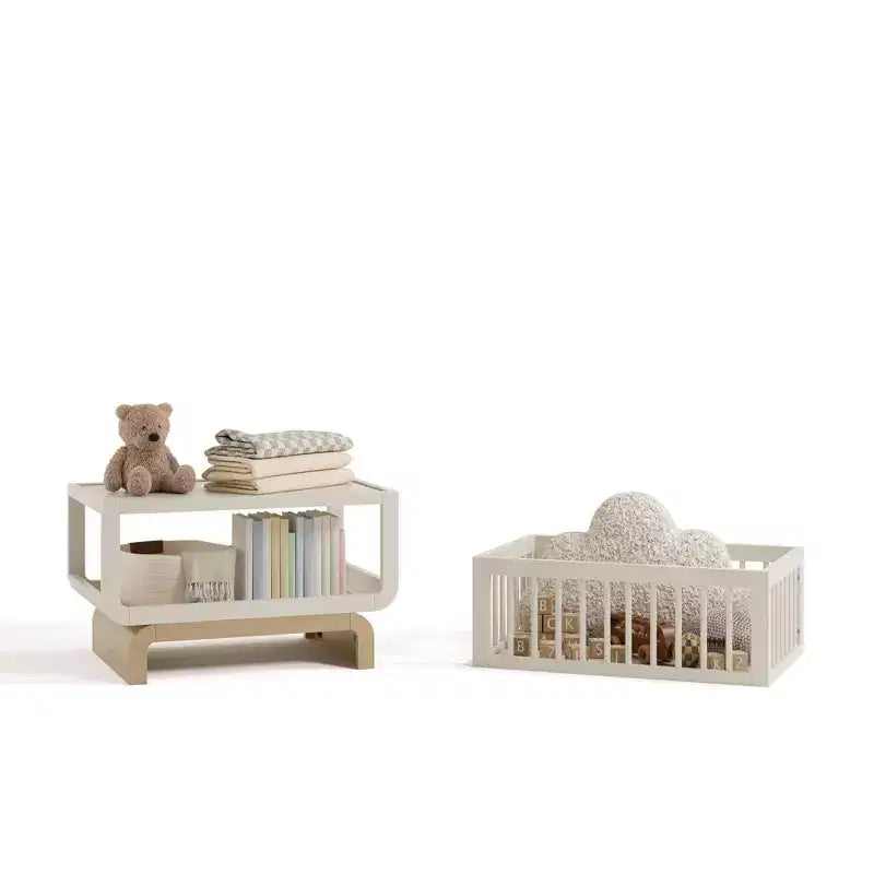 Storkcraft Santorini Berceau convertible et coffre à jouets