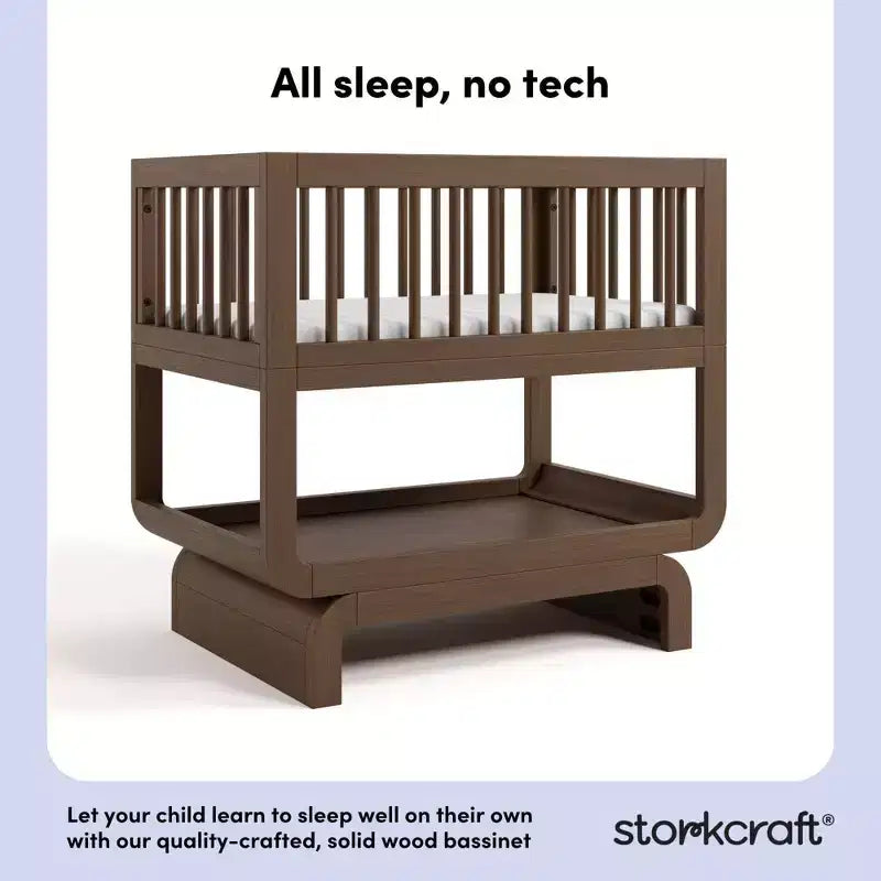 Storkcraft Santorini Berceau convertible et coffre à jouets