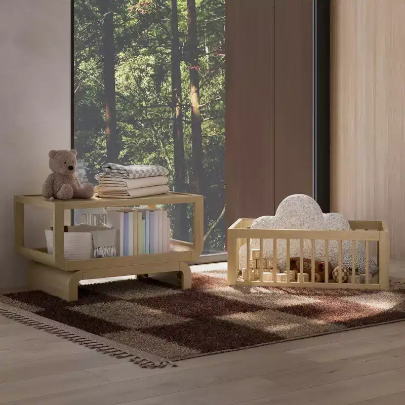 Storkcraft Santorini Berceau convertible et coffre à jouets