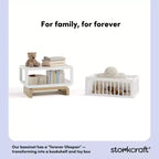 Storkcraft Santorini Berceau convertible et coffre à jouets