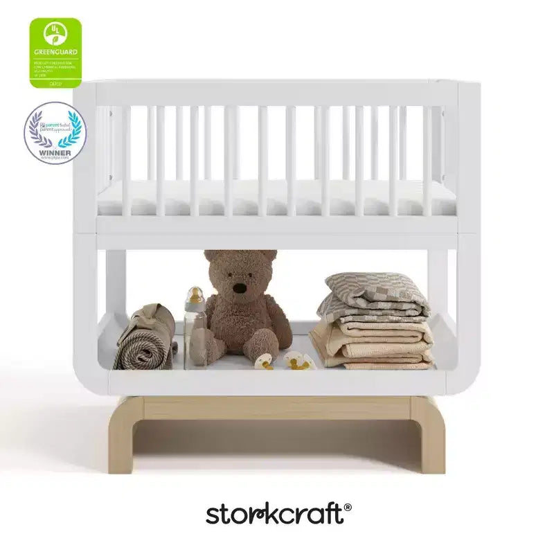 Storkcraft Santorini Berceau convertible et coffre à jouets