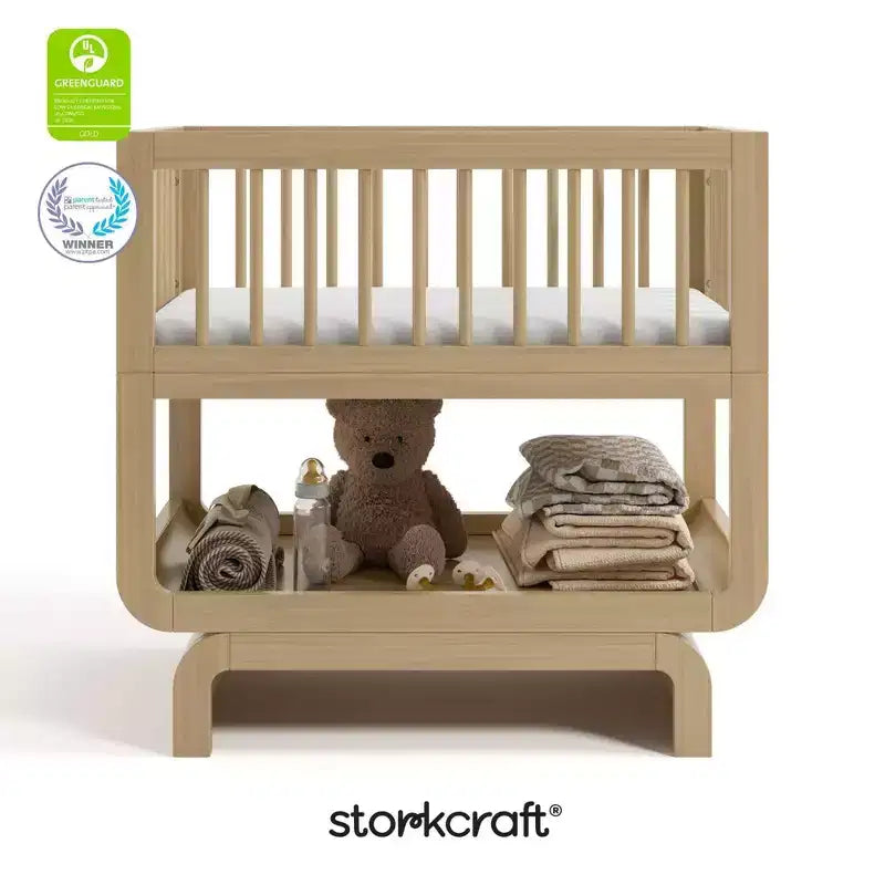 Storkcraft Santorini Berceau convertible et coffre à jouets