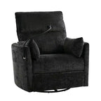 Julius 38 Power Rocking Swivel Nursery Recliner with USB | HULALA HOME