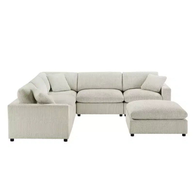 Canapé modulaire 6 pièces Casella Comfort Pointe