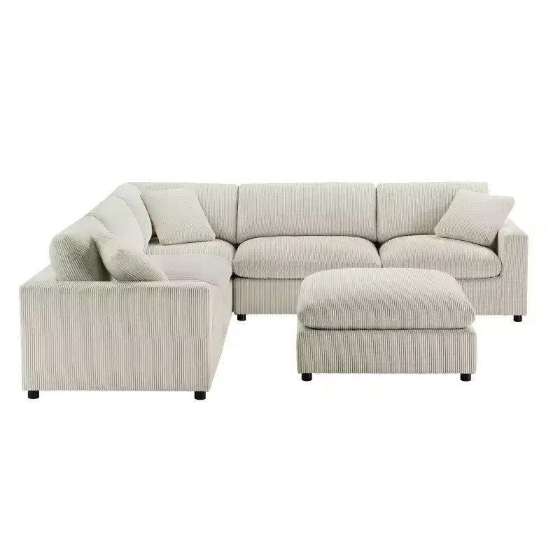 Canapé modulaire 6 pièces Casella Comfort Pointe