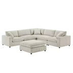 Canapé modulaire 6 pièces Casella Comfort Pointe