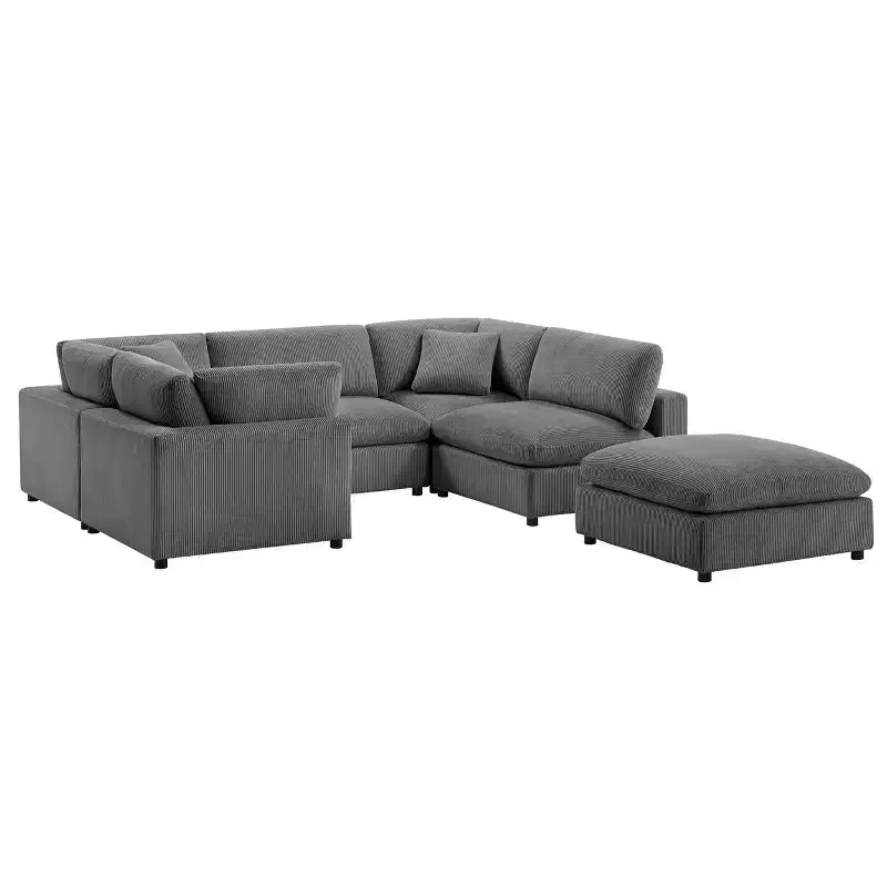 Canapé modulaire 6 pièces Casella Comfort Pointe