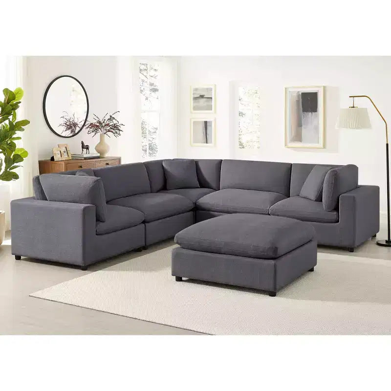 Canapé modulaire 6 pièces Casella Comfort Pointe