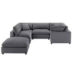 Canapé modulaire 6 pièces Casella Comfort Pointe