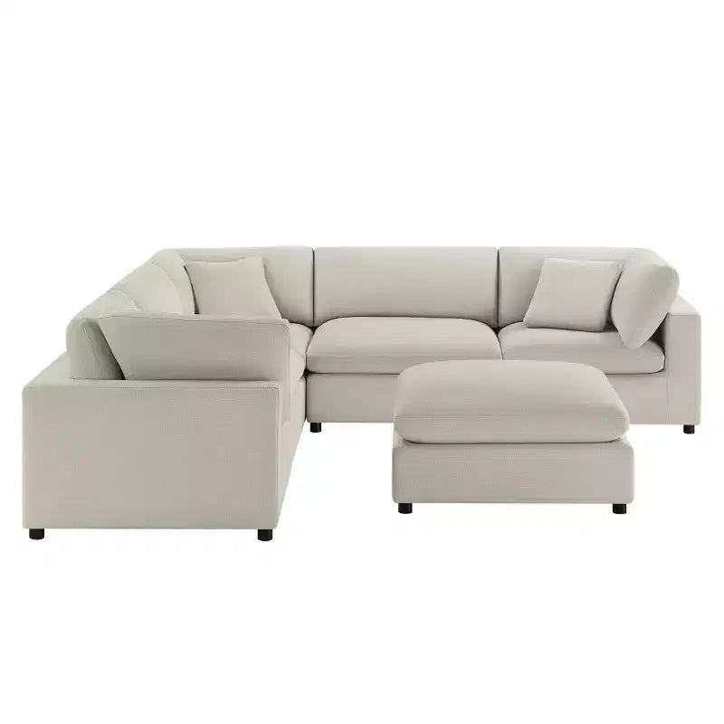 Canapé modulaire 6 pièces Casella Comfort Pointe