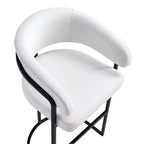 Tabouret de bar moderne en similicuir Augusta de Manhattan Comfort