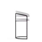 Tabouret de bar moderne en similicuir Augusta de Manhattan Comfort