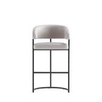 Tabouret de bar moderne en similicuir Augusta de Manhattan Comfort