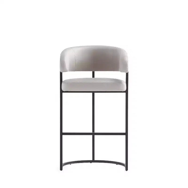 Tabouret de bar moderne en similicuir Augusta de Manhattan Comfort