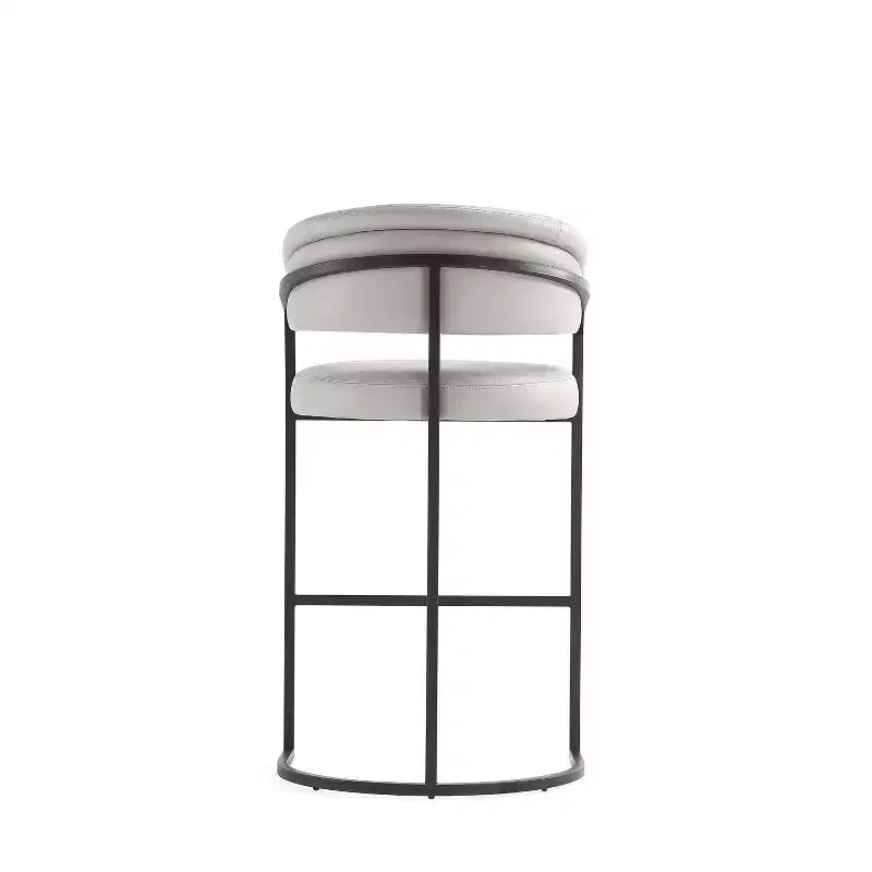 Tabouret de bar moderne en similicuir Augusta de Manhattan Comfort
