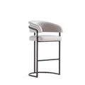 Manhattan Comfort Augusta Modern Leatherette Upholstered Barstool