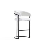 Tabouret de bar moderne en similicuir Augusta de Manhattan Comfort