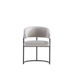 Manhattan Comfort Lot de 2 Chaises de Salle à Manger Modernes Capitonnées en Similicuir Augusta