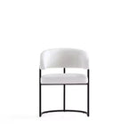 Lot de 6 chaises de salle à manger modernes rembourrées en similicuir Augusta de Manhattan Comfort