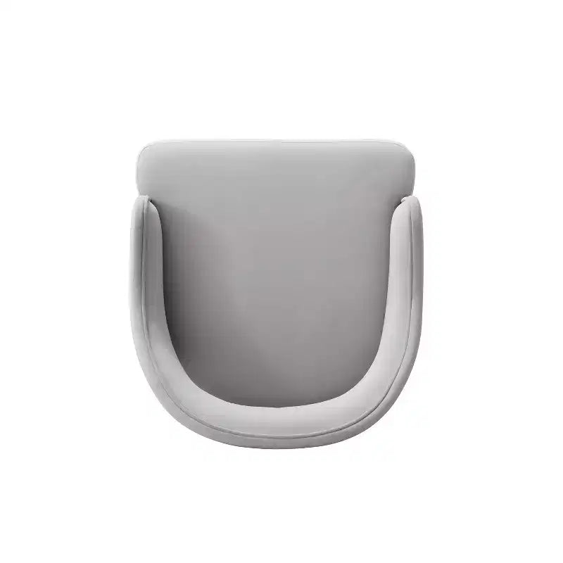 Fauteuil de salle à manger moderne Carrington en velours, par Manhattan Comfort