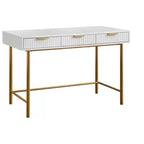 Lifestorey Bureau Russo 3 tiroirs Moderne Chic