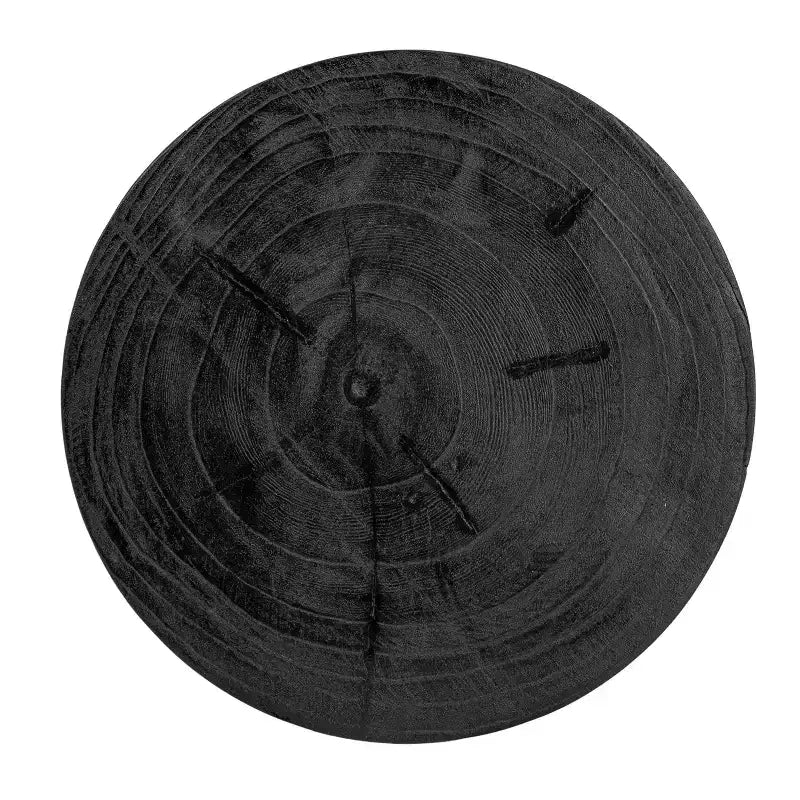 Table d'appoint sculptée en bois "Maison d'Histoires"