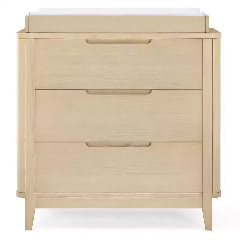 Commode 3 tiroirs Delta Children Noah avec plateau à langer et tiroirs à emboîtement