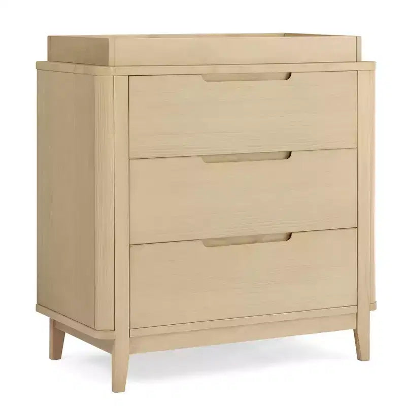 Commode 3 tiroirs Delta Children Noah avec plateau à langer et tiroirs à emboîtement