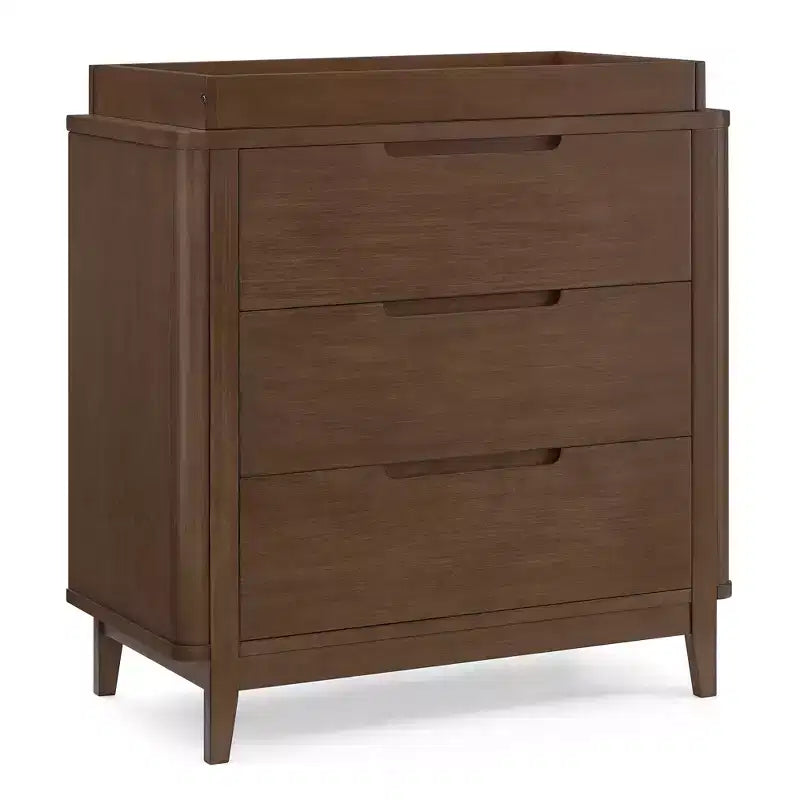 Commode 3 tiroirs Delta Children Noah avec plateau à langer et tiroirs à emboîtement