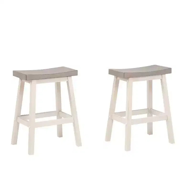 Brassex Set of 2 Ashanti Counter Height Barstools