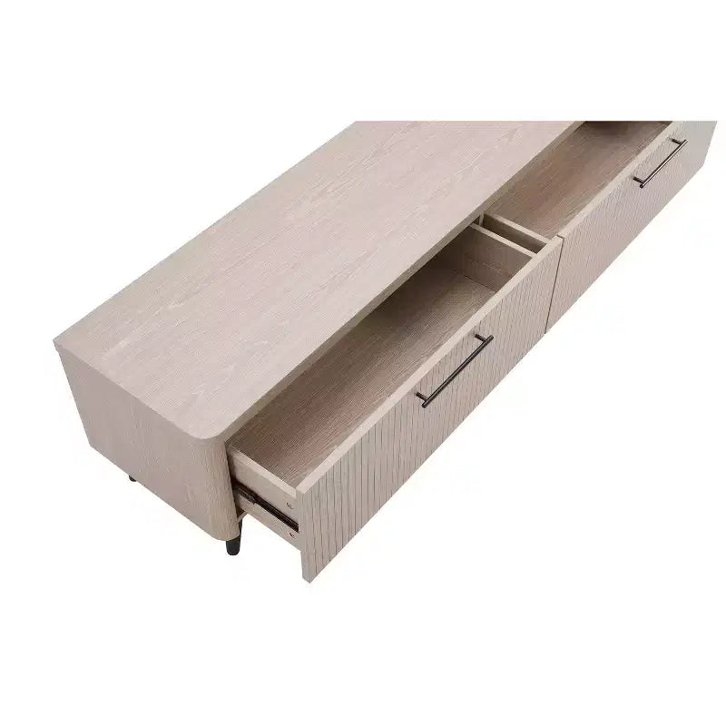 Meuble TV Jodie 68.9 Manhattan Comfort pour téléviseurs jusqu'à 60 po avec 2 tiroirs