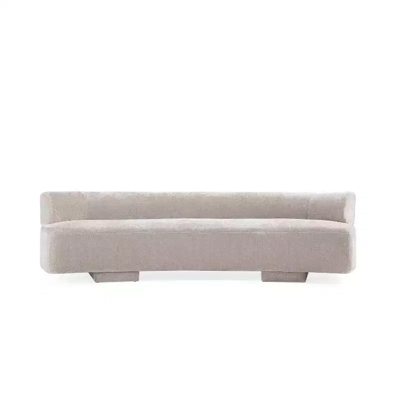 Canapé d'angle Manhattan Comfort Verandah moderne en chenille, 284 cm