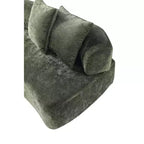 Canapé d'angle Manhattan Comfort Verandah moderne en chenille, 284 cm