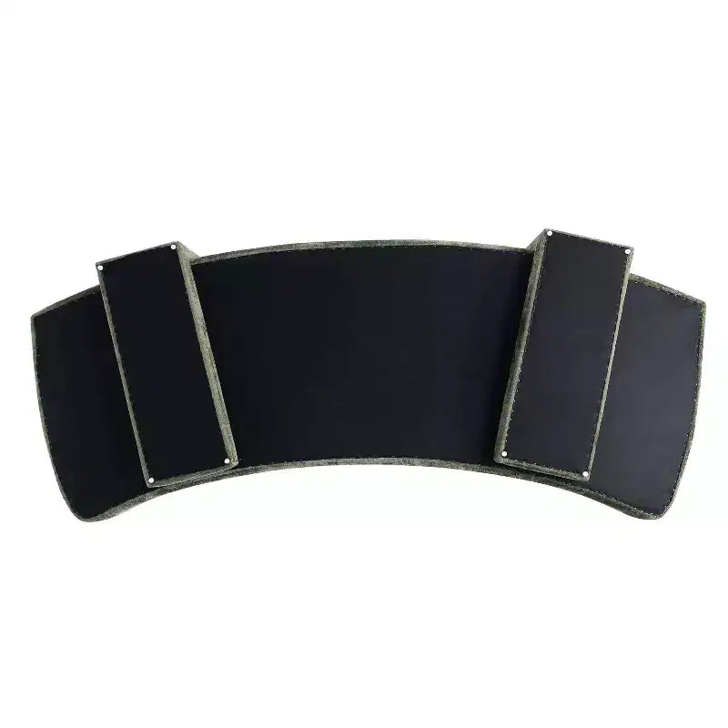 Canapé d'angle Manhattan Comfort Verandah moderne en chenille, 284 cm