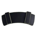 Canapé d'angle Manhattan Comfort Verandah moderne en chenille, 284 cm
