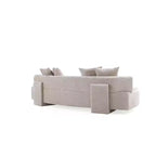 Canapé d'angle Manhattan Comfort Verandah moderne en chenille, 284 cm