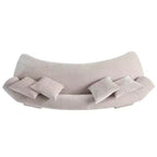 Canapé d'angle Manhattan Comfort Verandah moderne en chenille, 284 cm